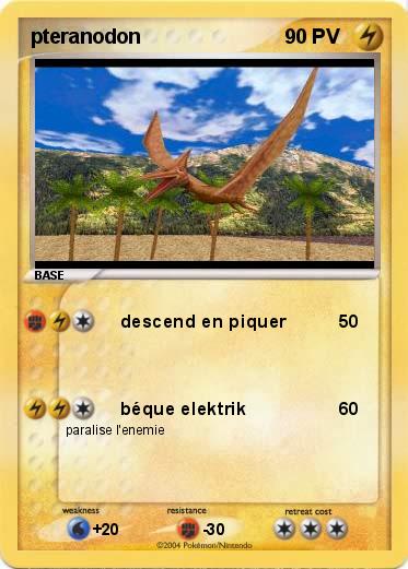Pokemon pteranodon