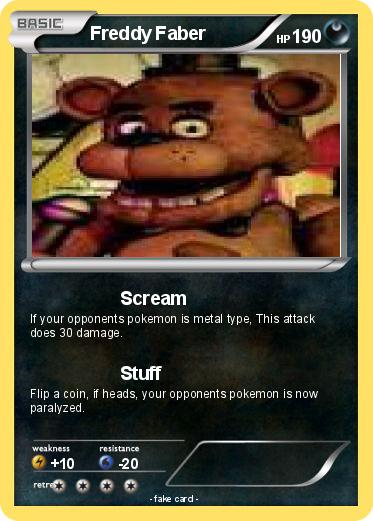 Pokemon Freddy Faber