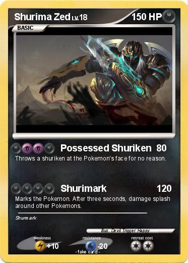 Pokemon Shurima Zed