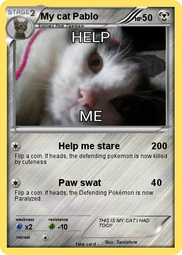 Pokemon My cat Pablo