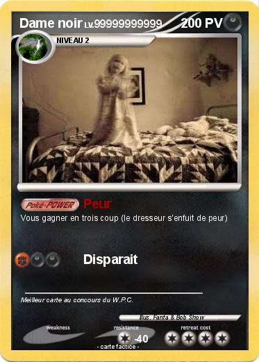 Pokemon Dame noir