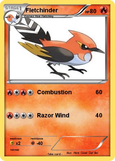 Pokemon Fletchinder