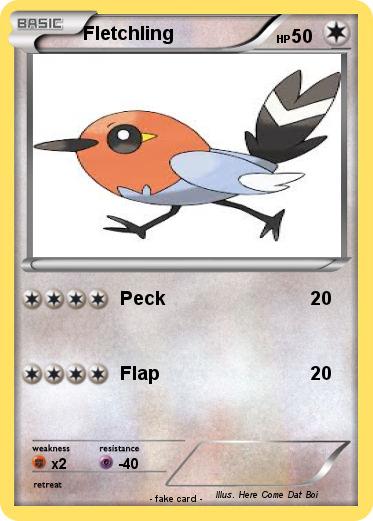 Pokemon Fletchling