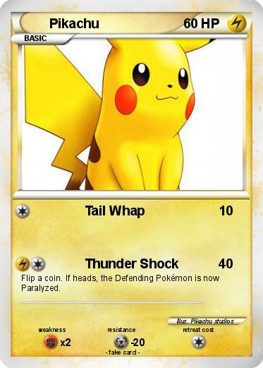 Pokemon Pikachu