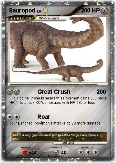 Pokemon Sauropod