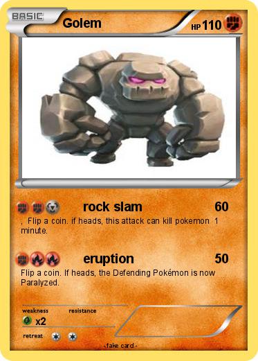 Pokemon Golem