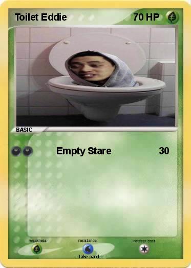 Pokemon Toilet Eddie