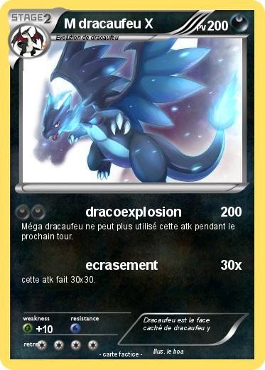 Pokemon M dracaufeu X