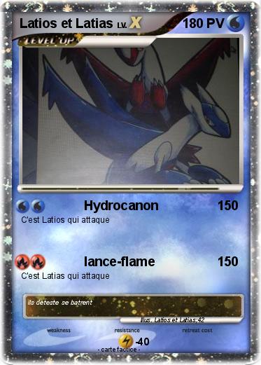Pokemon Latios et Latias