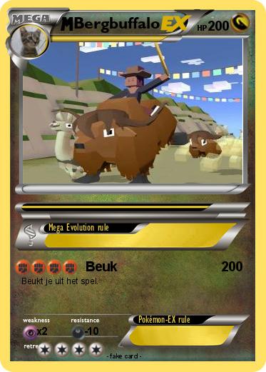 Pokemon Bergbuffalo