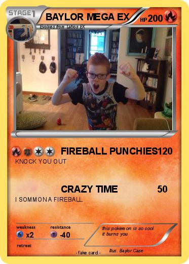 Pokemon BAYLOR MEGA EX