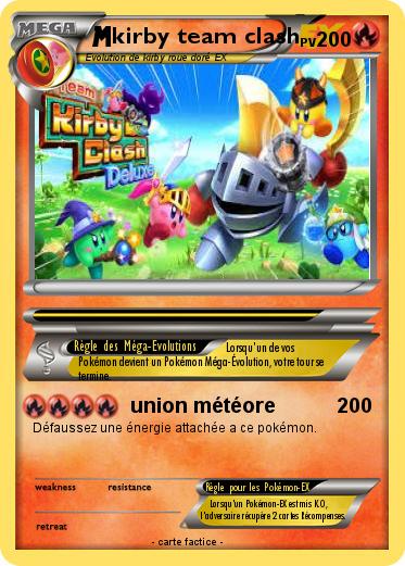 Pokemon kirby team clash