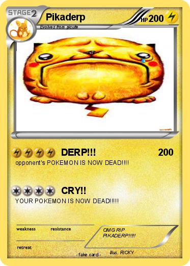 Pokemon Pikaderp