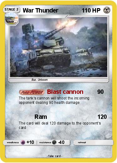 Pokemon War Thunder