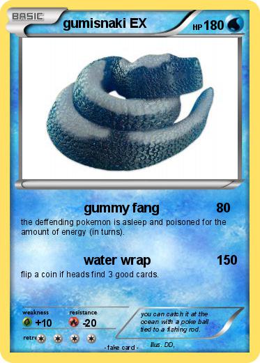 Pokemon gumisnaki EX