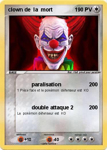 Pokemon clown de  la  mort