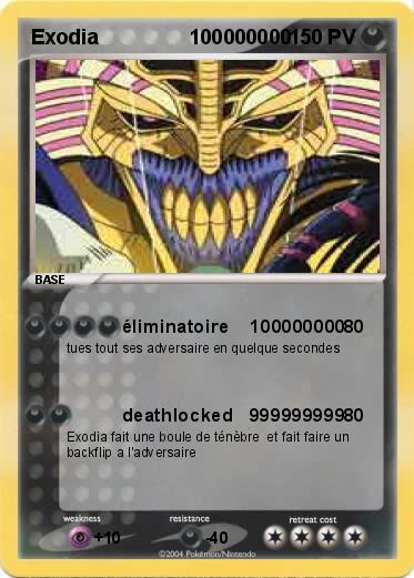 Pokemon Exodia                100000000 