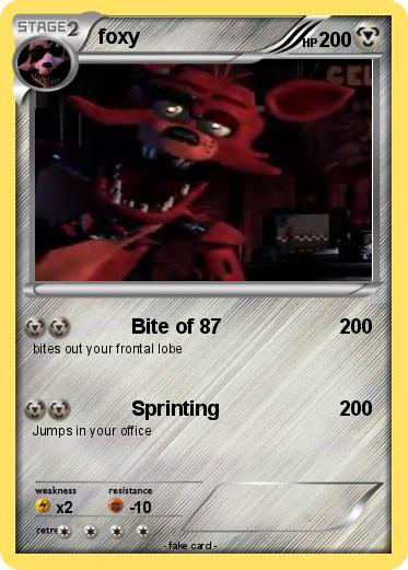 Pokemon foxy