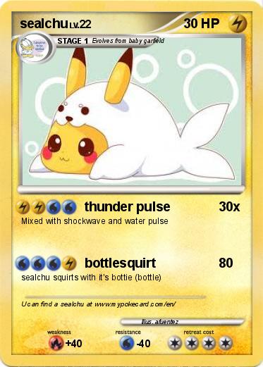 Pokemon sealchu