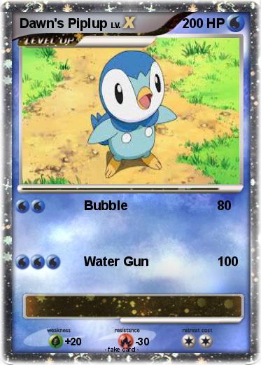 Pokemon Dawn's Piplup