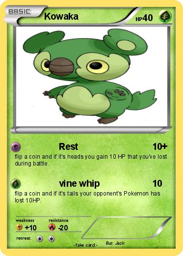 Pokemon Kowaka