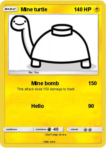 Pokemon Mine turtle