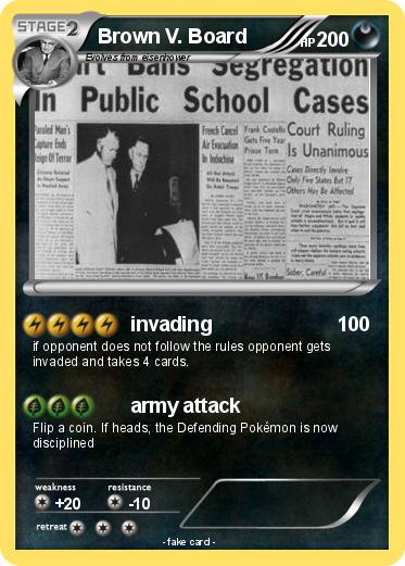 Pokemon Brown V. Board