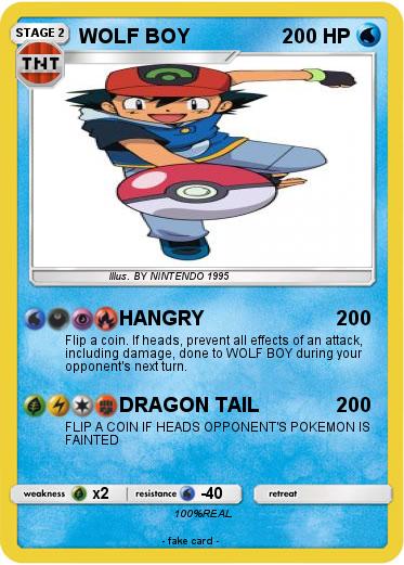 Pokemon WOLF BOY
