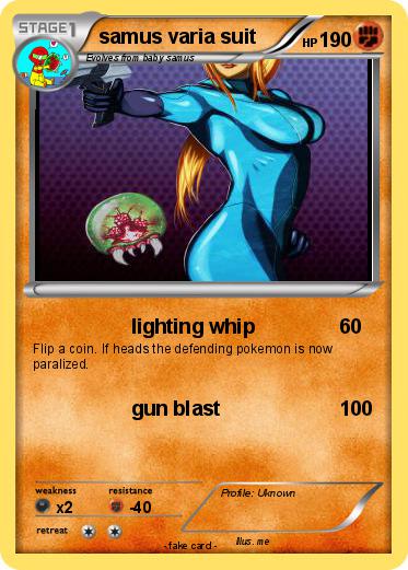Pokemon samus varia suit
