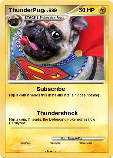Pokemon ThunderPug