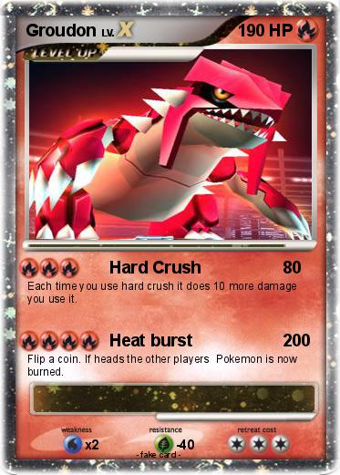 Pokemon Groudon