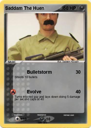 Pokemon Saddam The Huen