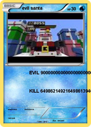 Pokemon evil santa