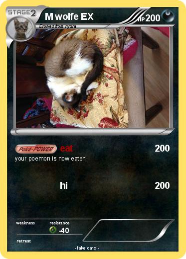 Pokemon M wolfe EX