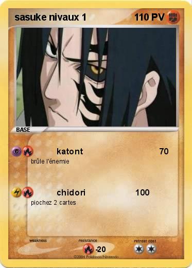 Pokemon sasuke nivaux 1