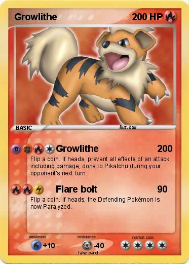 Pokemon Growlithe
