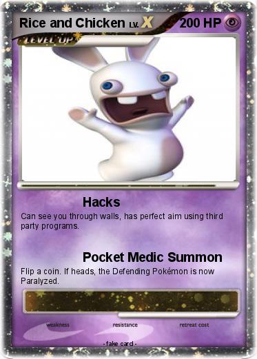 Pokemon Rice and Chicken