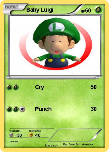 Pokemon Baby Luigi