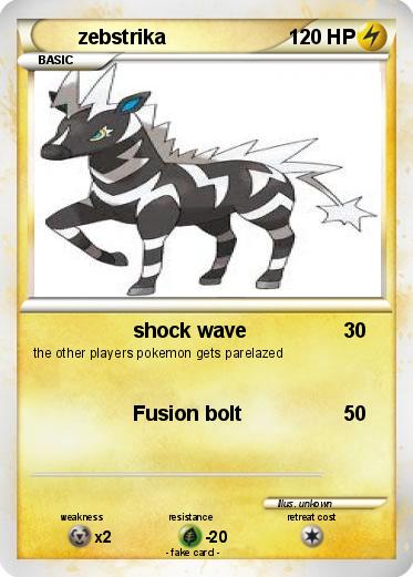 Pokemon zebstrika