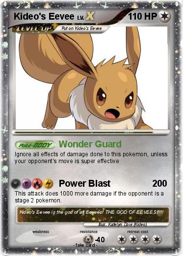 Pokemon Kideo's Eevee
