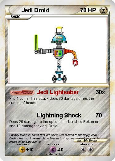 Pokemon Jedi Droid