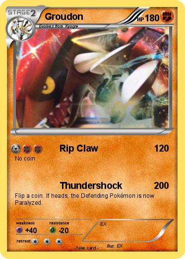 Pokemon Groudon