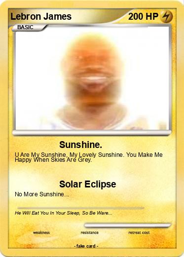 Pokemon Lebron James
