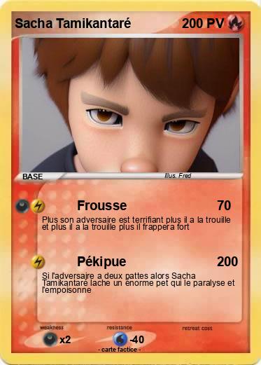 Pokemon Sacha Tamikantaré
