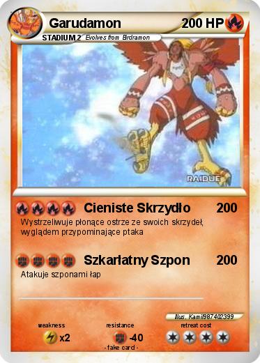 Pokemon Garudamon