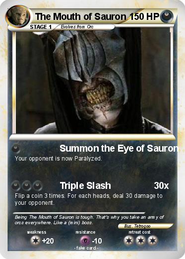 Pokemon The Mouth of Sauron
