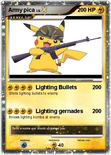 Pokemon Army pica