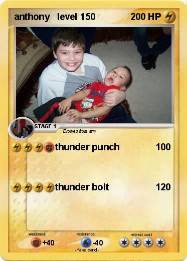 Pokemon anthony   level 150