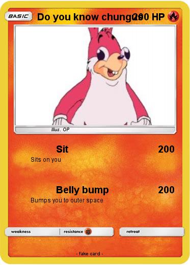 Pokemon Do you know chungus