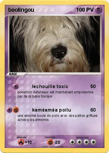 Pokemon boolingou